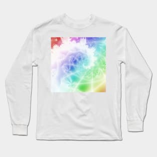 Lacy Rainbow Spiral Long Sleeve T-Shirt